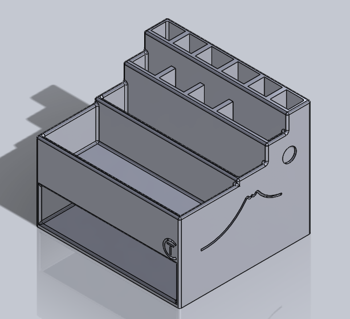 Solidworks file of organizer